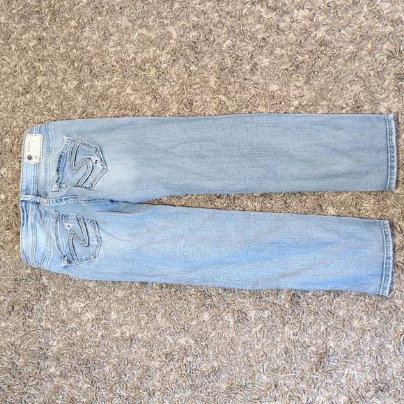 Silver Jeans Co Sam Boyfriend Size W25/L28 Jeans - Picture 7 of 8